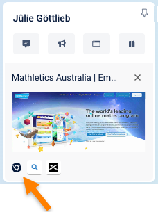 Classwize Student Tile with the Chrome icon.png