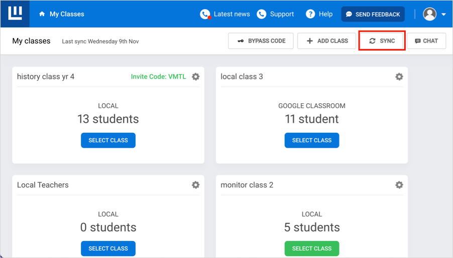 Syncing With Google Classroom – Classwize